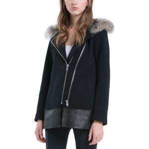Sandro Black Wool Jacket